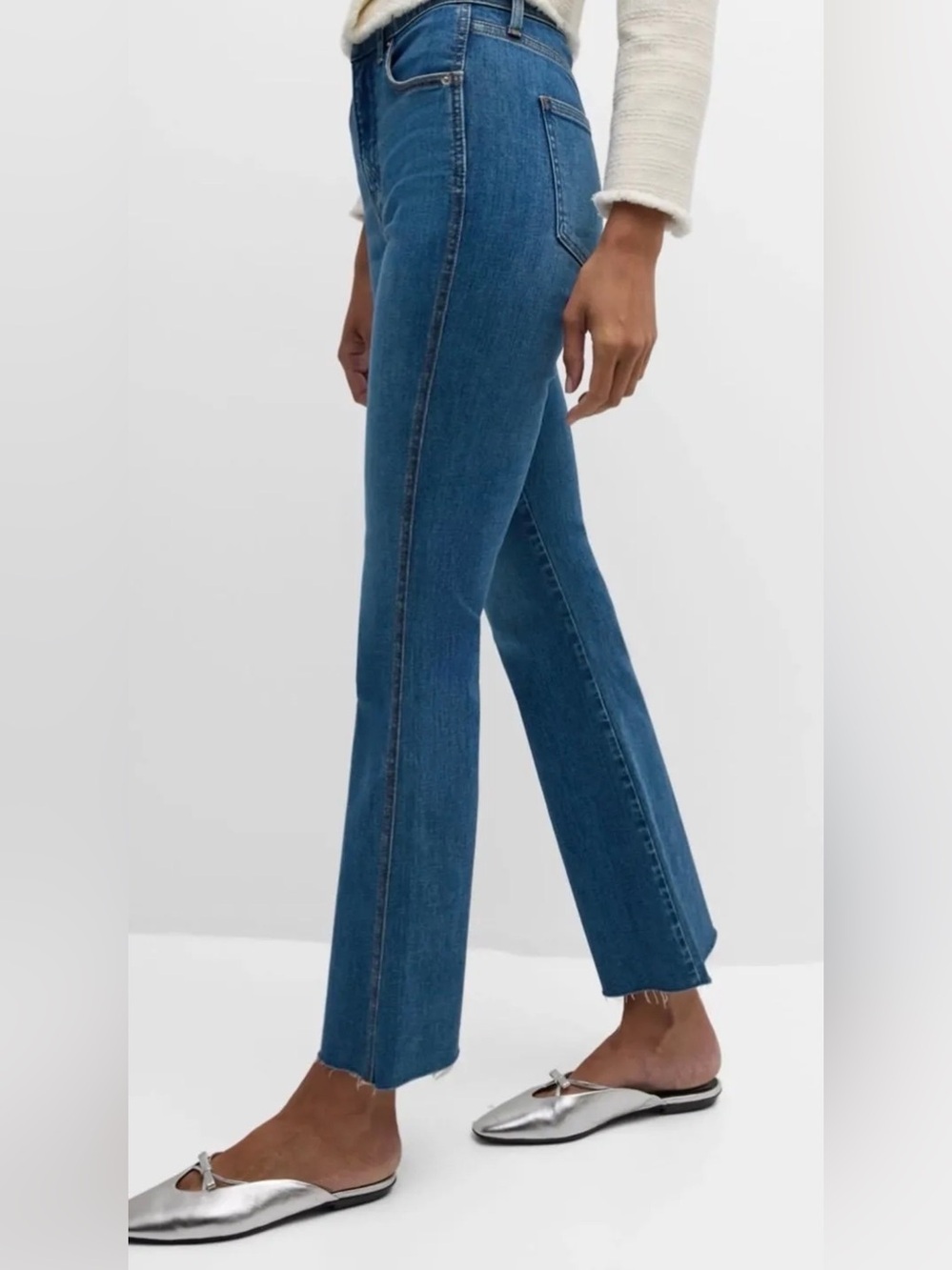 NWT VERONICA BEARD Veronica Beard   Carolina Skinny Kick-Flare Jeans